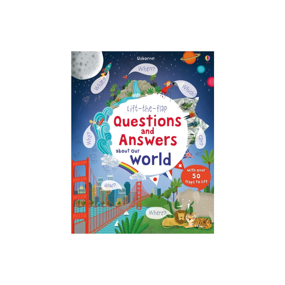 Produktbild för Lift-the-flap Questions and Answers about Our World (bok, board book, eng)