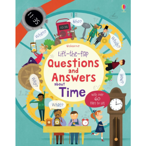 Usborne Publishing Ltd Lift-the-flap Questions and Answers about Time (bok, board book, eng)