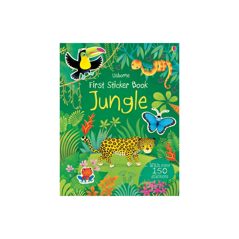 Produktbild för First Sticker Book Jungle (häftad, eng)