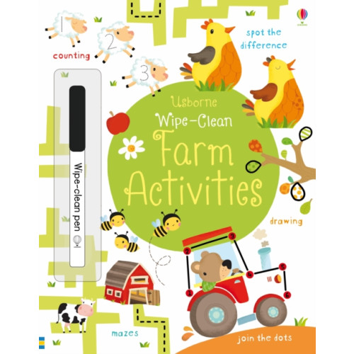 Usborne Publishing Ltd Wipe-Clean Farm Activities (häftad, eng)