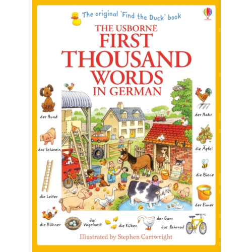 Usborne Publishing Ltd First Thousand Words in German (häftad, eng)