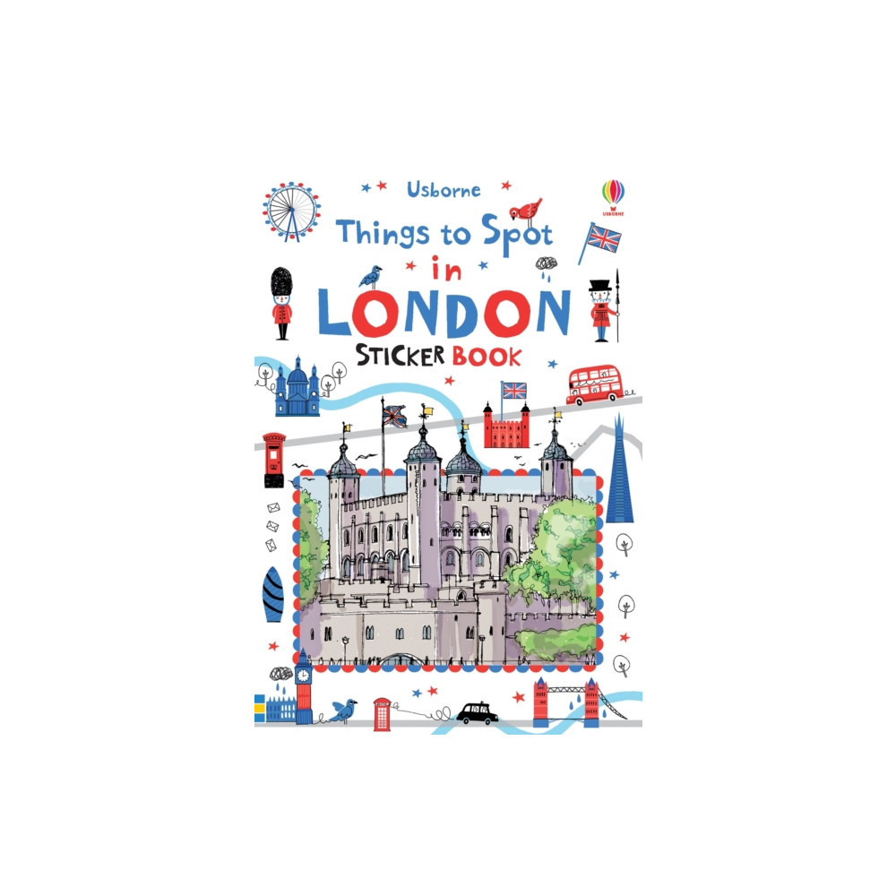 Produktbild för Things to spot in London Sticker Book (häftad, eng)