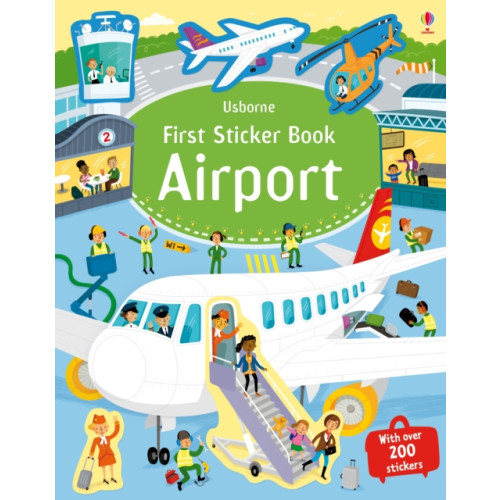 Usborne Publishing Ltd First Sticker Book Airport (häftad, eng)