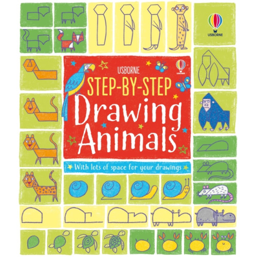 Usborne Publishing Ltd Step-by-Step Drawing Animals (häftad, eng)