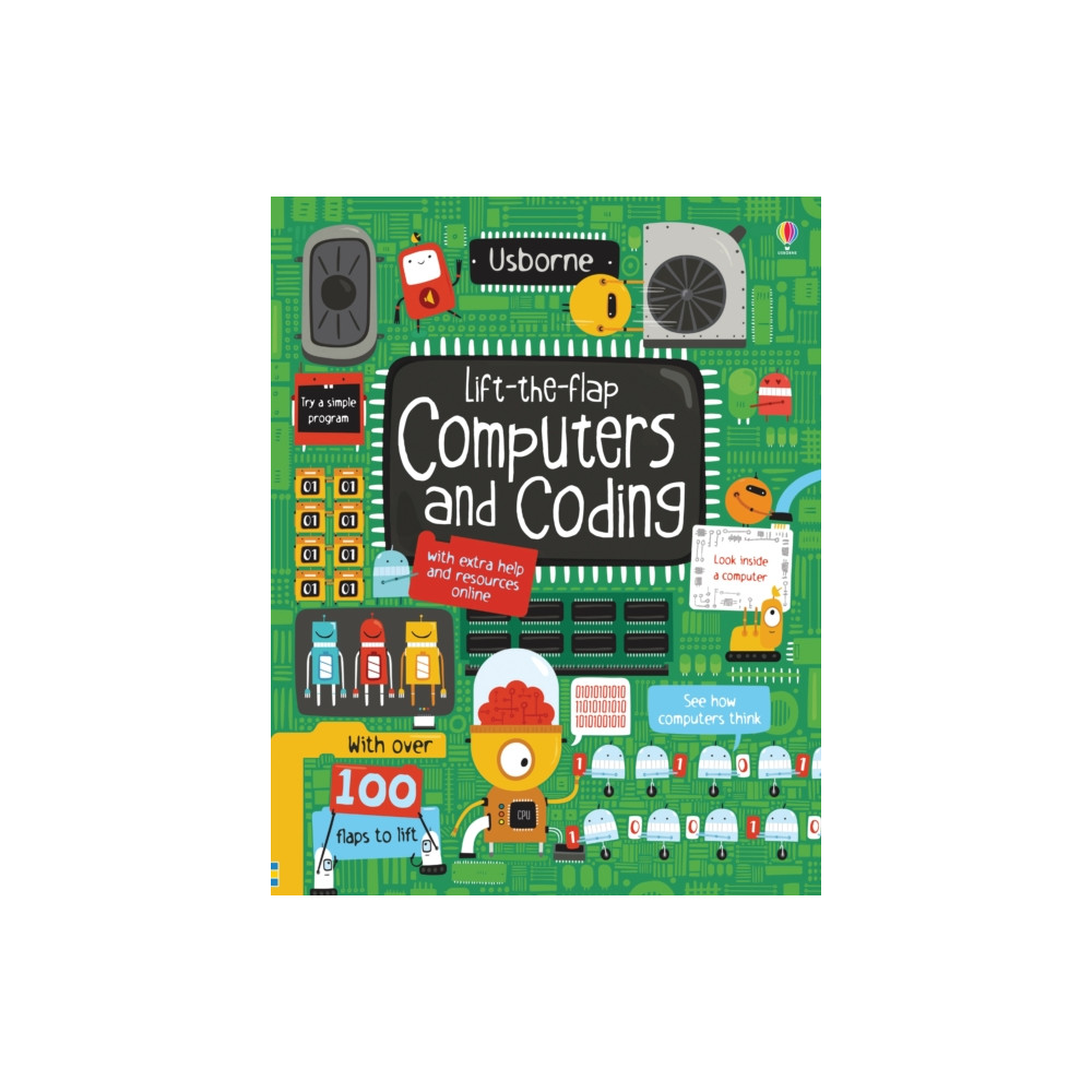 Produktbild för Lift-the-Flap Computers and Coding (bok, board book, eng)