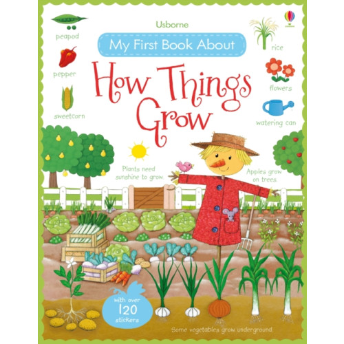 Usborne Publishing Ltd My First Book About How Things Grow (häftad, eng)