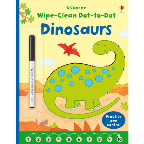 Usborne Publishing Ltd Wipe-clean Dot-to-dot Dinosaurs (häftad, eng)