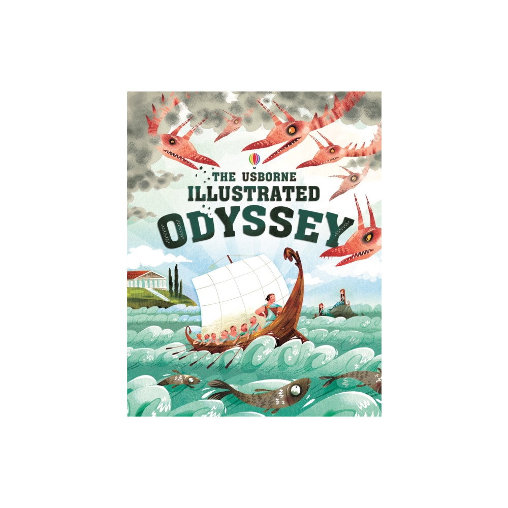 Produktbild för Usborne Illustrated Odyssey (inbunden, eng)
