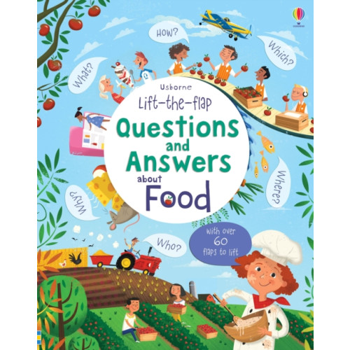 Usborne Publishing Ltd Lift-the-flap Questions and Answers about Food (bok, board book, eng)