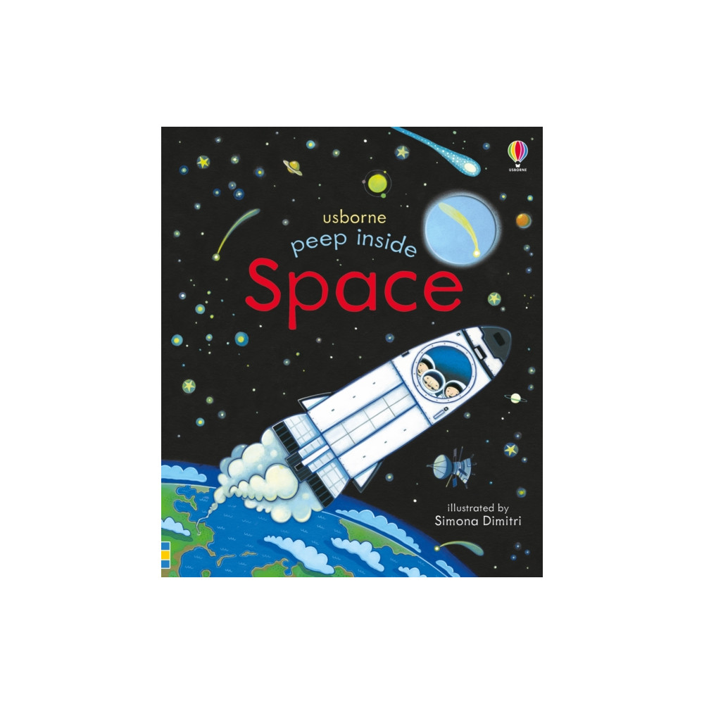 Produktbild för Peep Inside Space (bok, board book, eng)