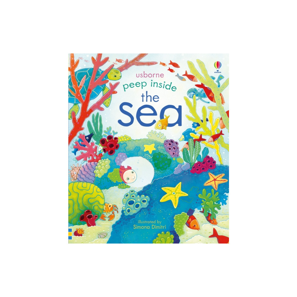 Produktbild för Peep Inside the Sea (bok, board book, eng)