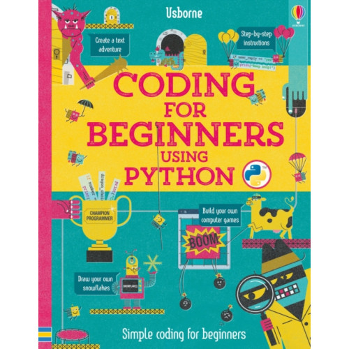 Usborne Publishing Ltd Coding for Beginners: Using Python (bok, spiral, eng)