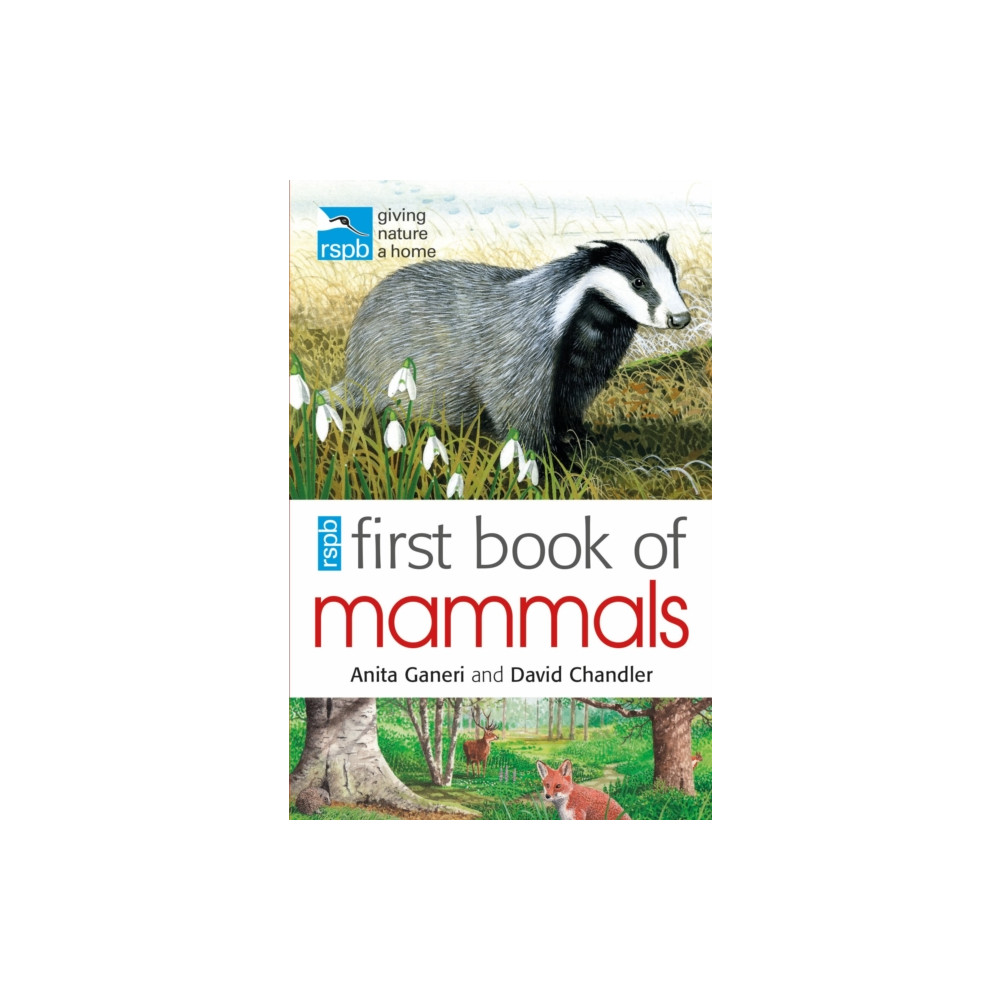 Produktbild för RSPB First Book Of Mammals (häftad, eng)