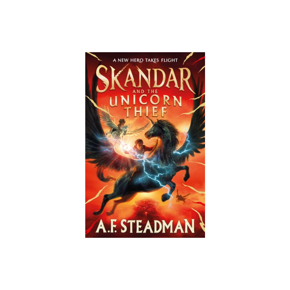 Produktbild för Skandar and the Unicorn Thief (inbunden, eng)