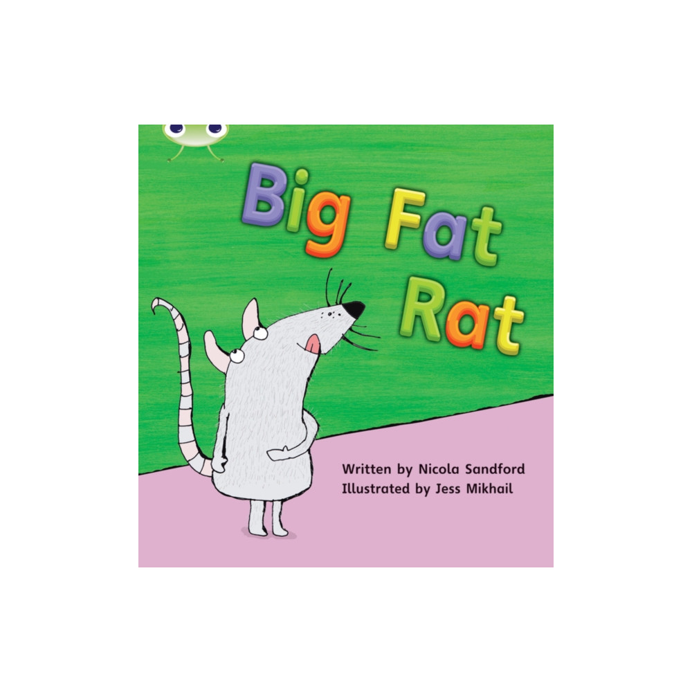Produktbild för Bug Club Phonics - Phase 2 Unit 5: Big Fat Rat (häftad, eng)