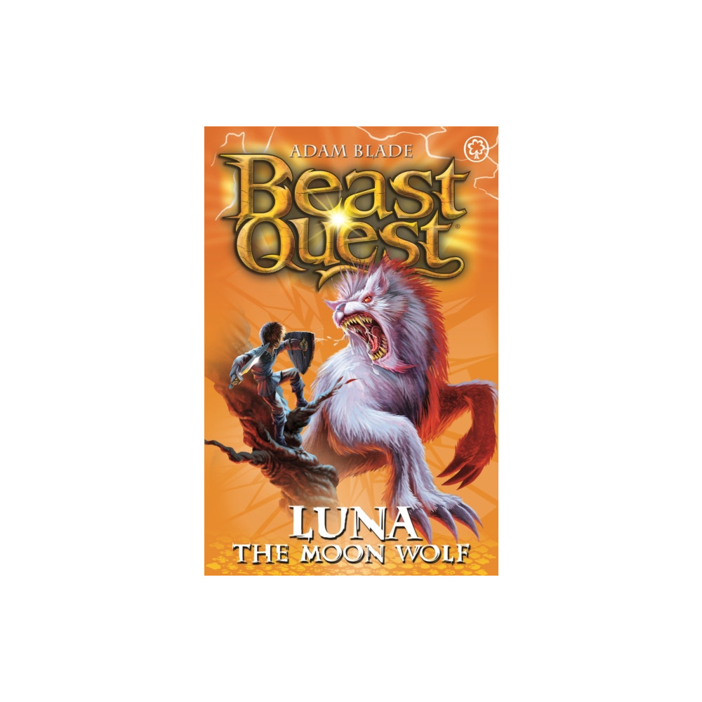 Produktbild för Beast Quest: Luna the Moon Wolf (häftad, eng)