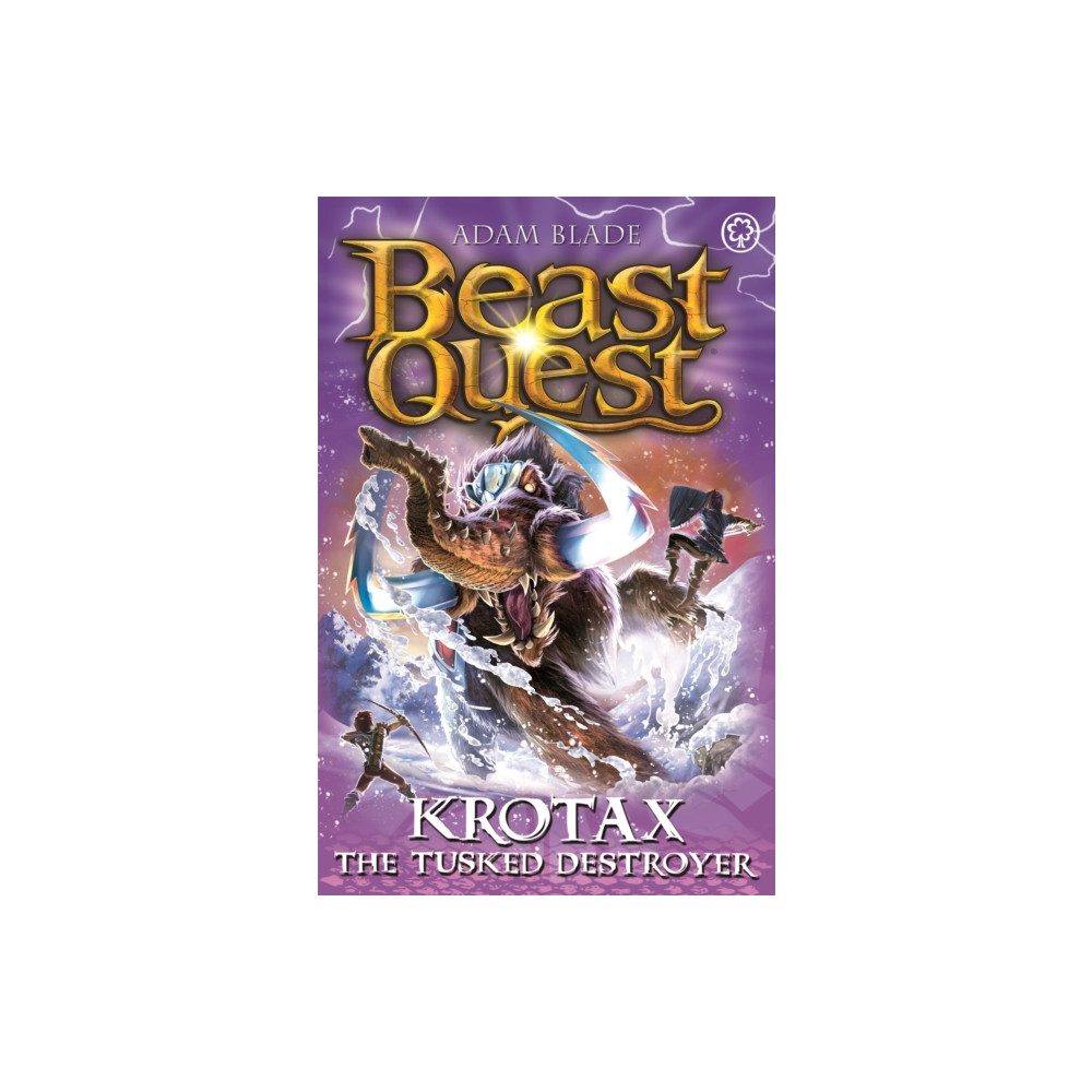 Produktbild för Beast Quest: Krotax the Tusked Destroyer (häftad, eng)