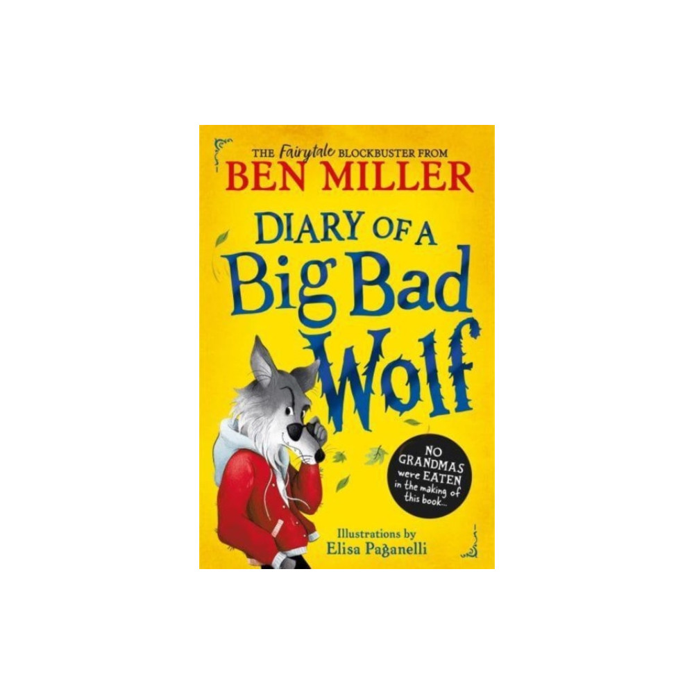 Produktbild för Diary of a Big Bad Wolf (inbunden, eng)