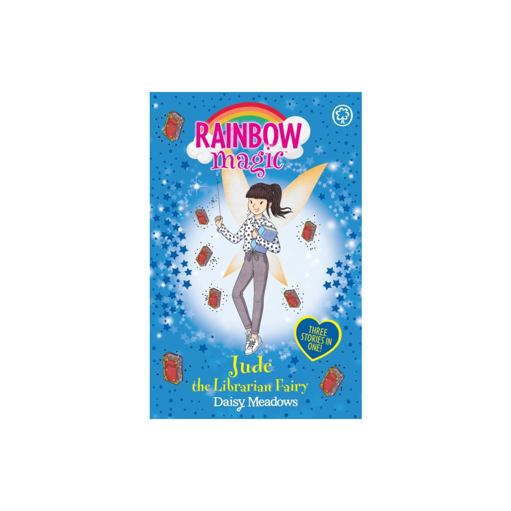 Produktbild för Rainbow Magic: Jude the Librarian Fairy (häftad, eng)
