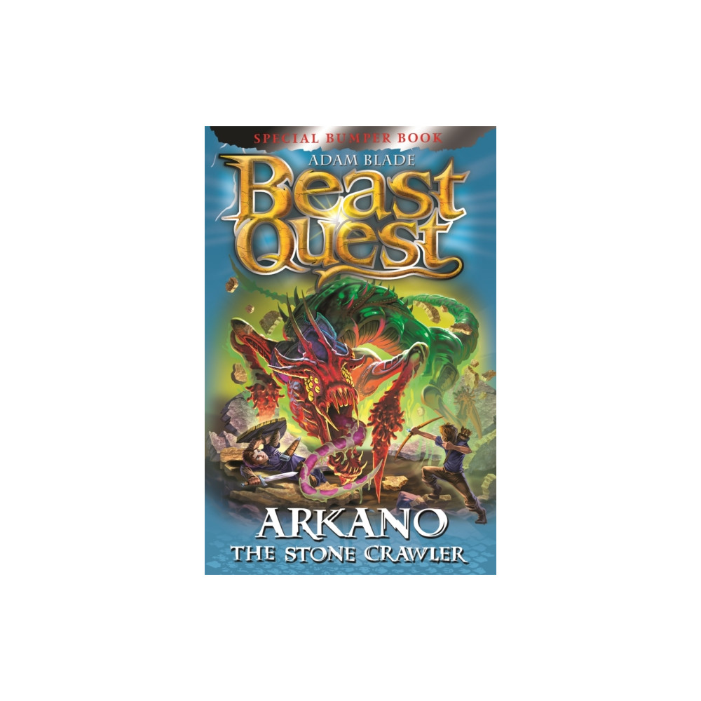 Produktbild för Beast Quest: Arkano the Stone Crawler (häftad, eng)