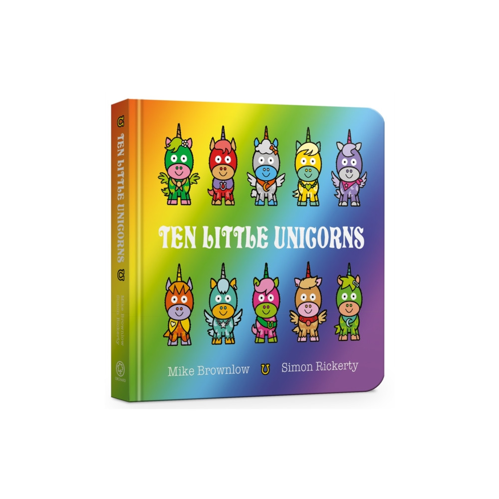Produktbild för Ten Little Unicorns Board Book (bok, board book, eng)