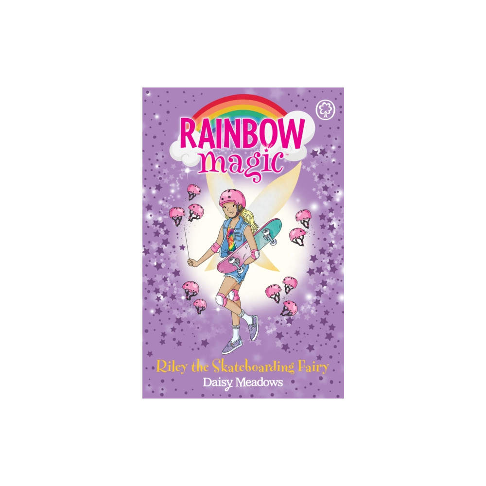 Produktbild för Rainbow Magic: Riley the Skateboarding Fairy (häftad, eng)