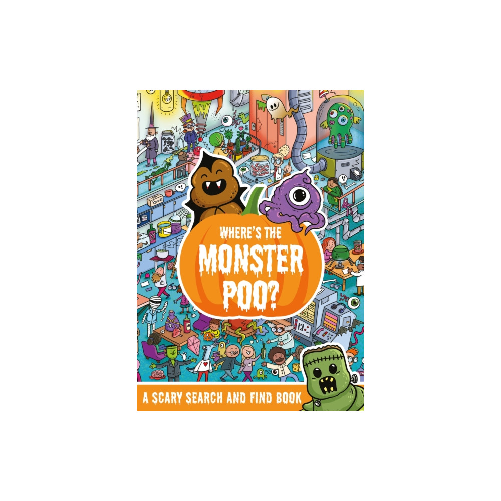 Produktbild för Where's the Monster Poo? (häftad, eng)
