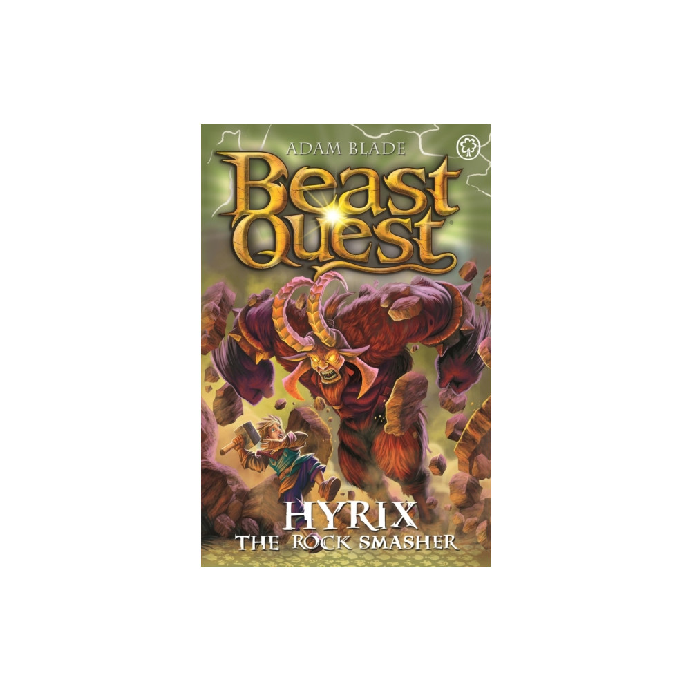 Produktbild för Beast Quest: Hyrix the Rock Smasher (häftad, eng)