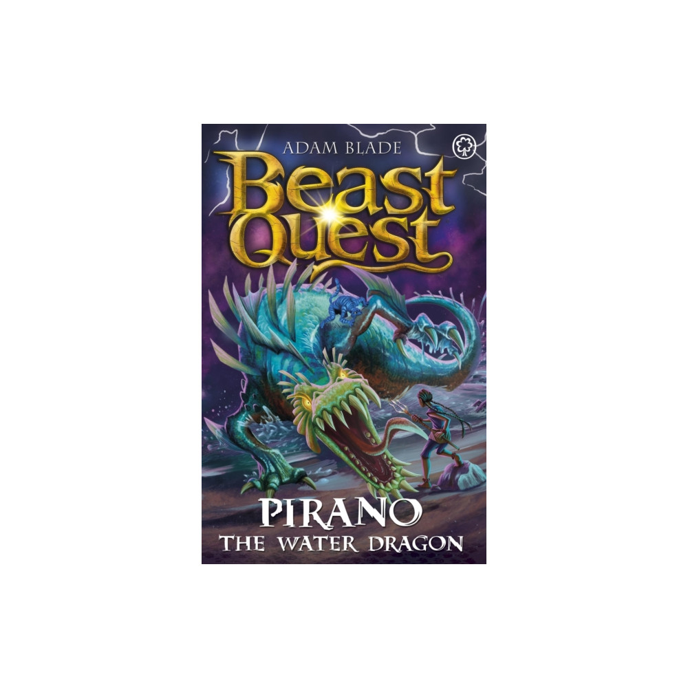 Produktbild för Beast Quest: Pirano the Water Dragon (häftad, eng)
