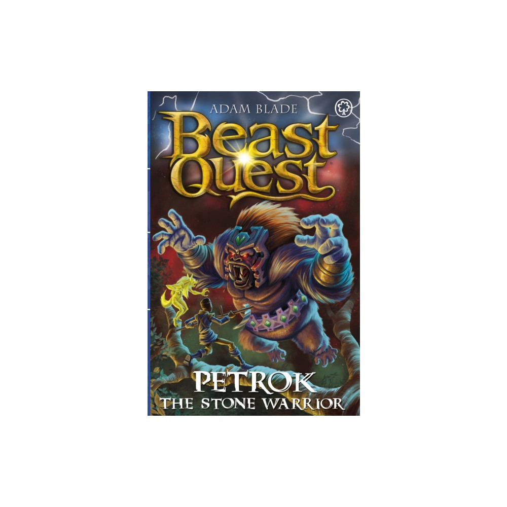 Produktbild för Beast Quest: Petrok the Stone Warrior (häftad, eng)