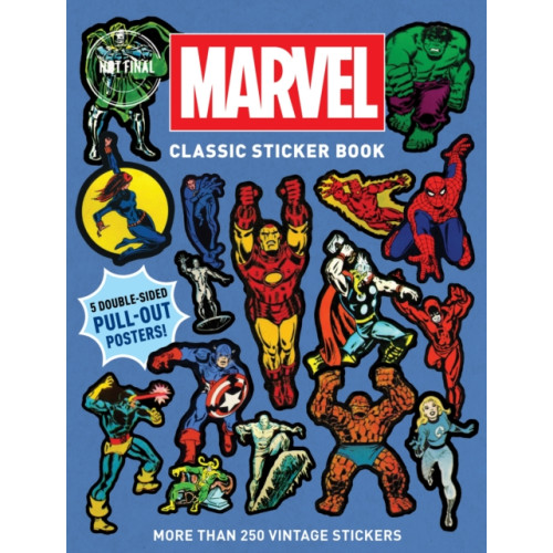 Abrams Marvel Classic Sticker Book (häftad, eng)