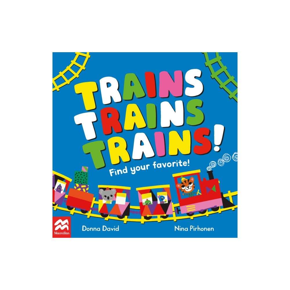 Produktbild för Trains Trains Trains! (bok, board book, eng)