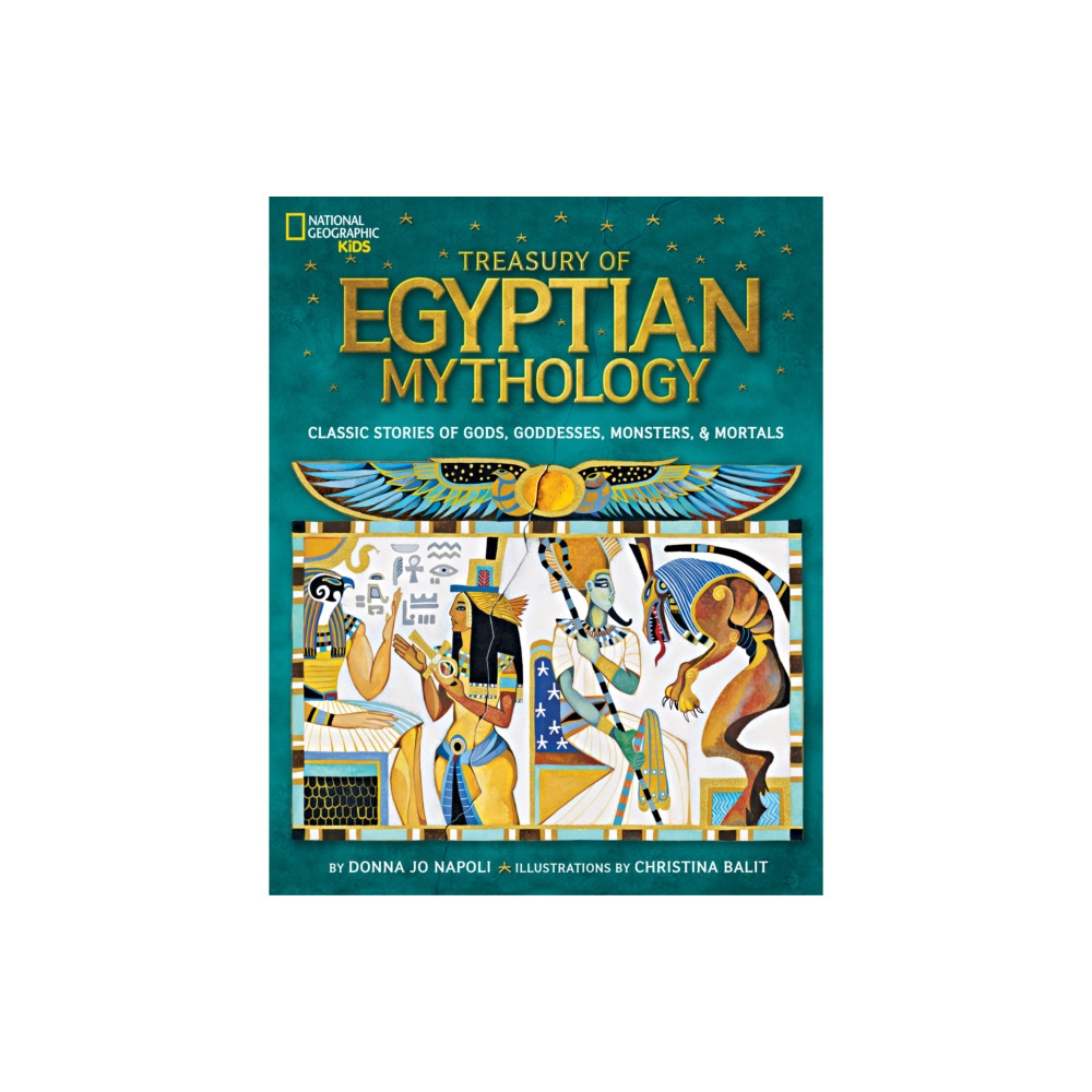 Produktbild för Treasury of Egyptian Mythology (inbunden, eng)