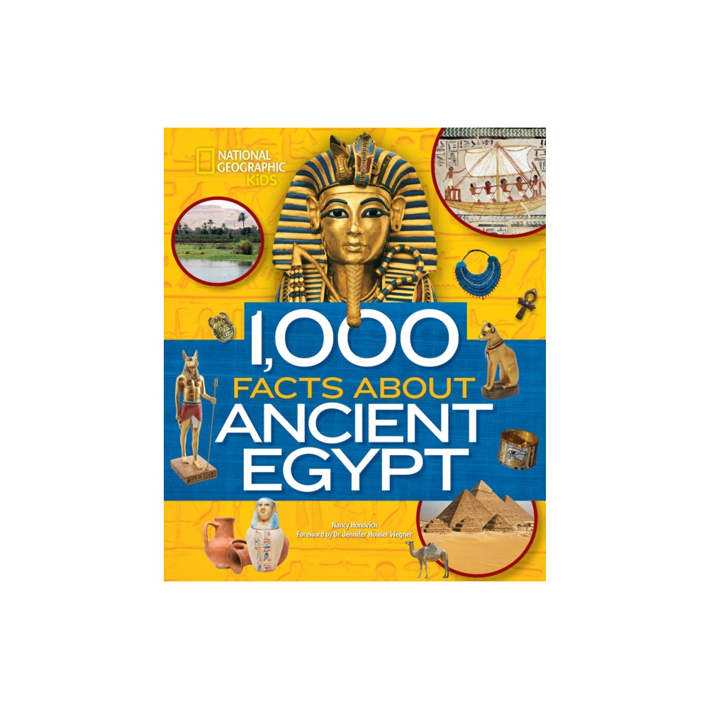 Produktbild för 1,000 Facts About Ancient Egypt (inbunden, eng)