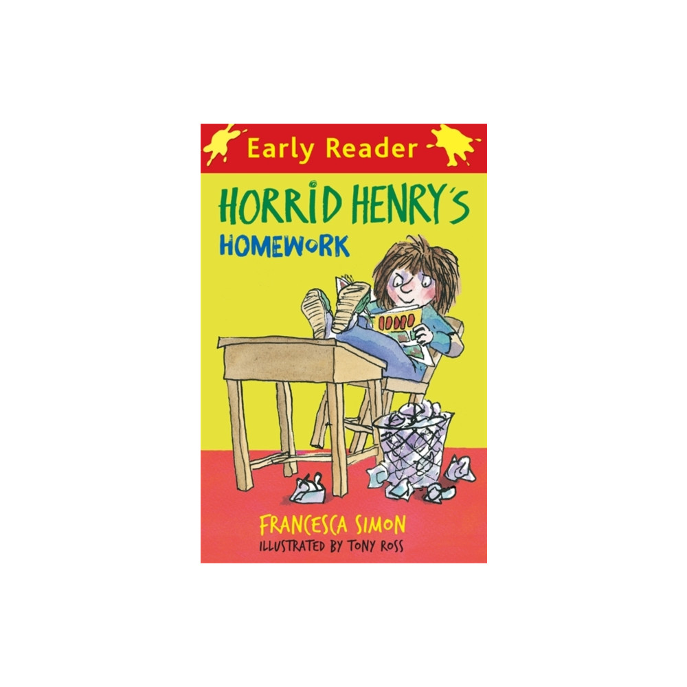 Produktbild för Horrid Henry Early Reader: Horrid Henry's Homework (häftad, eng)