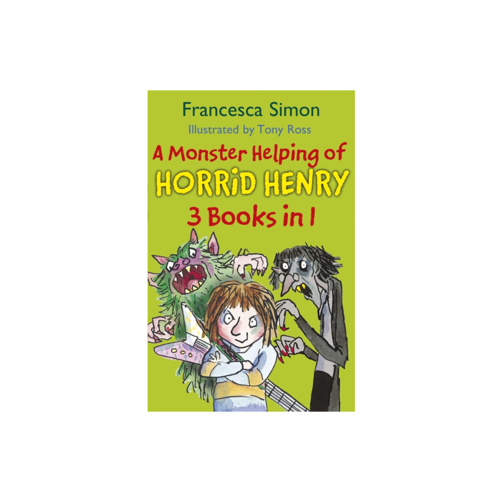 Produktbild för A Monster Helping of Horrid Henry 3-in-1 (häftad, eng)