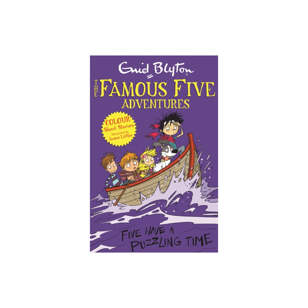 Produktbild för Famous Five Colour Short Stories: Five Have a Puzzling Time (häftad, eng)