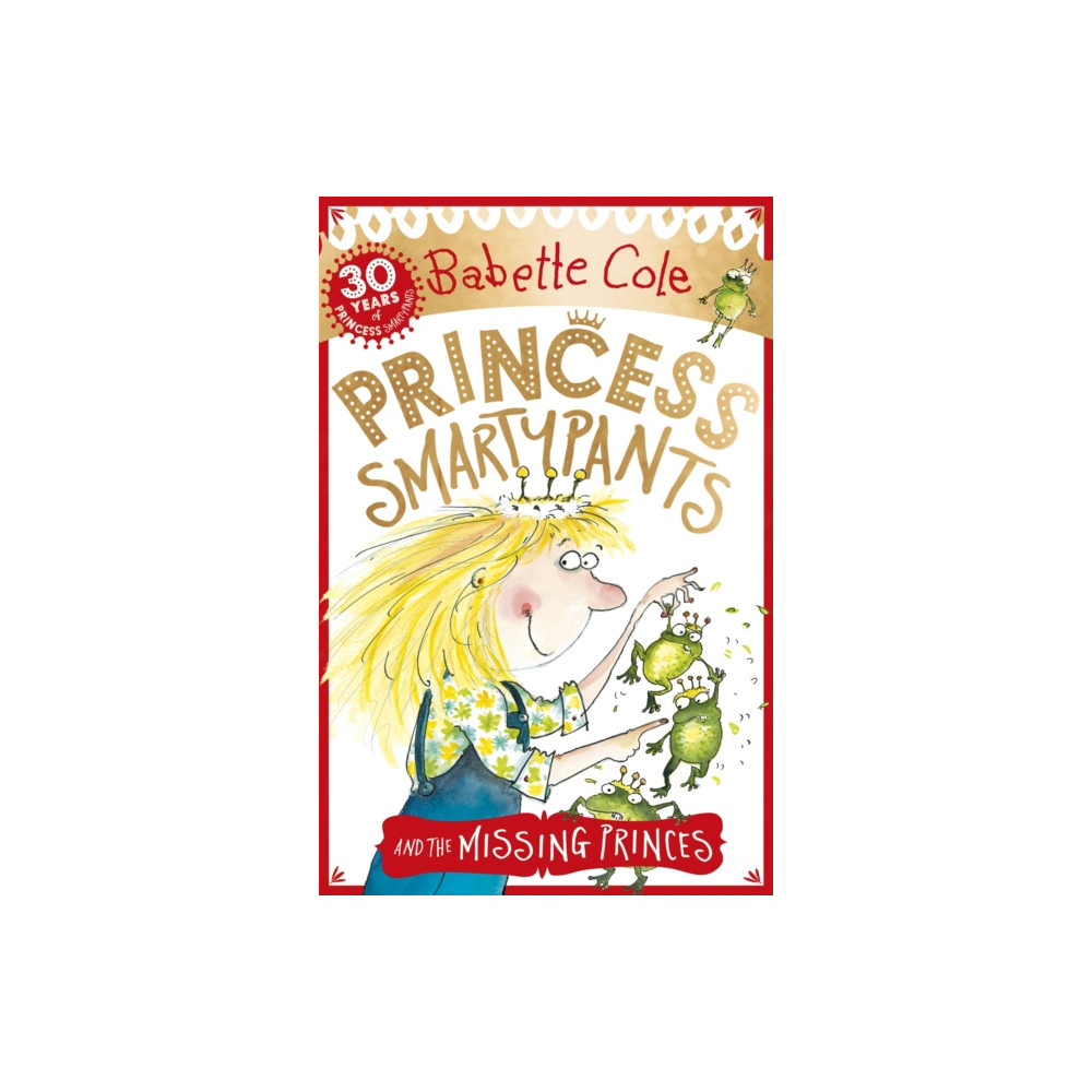 Produktbild för Princess Smartypants and the Missing Princes (häftad, eng)