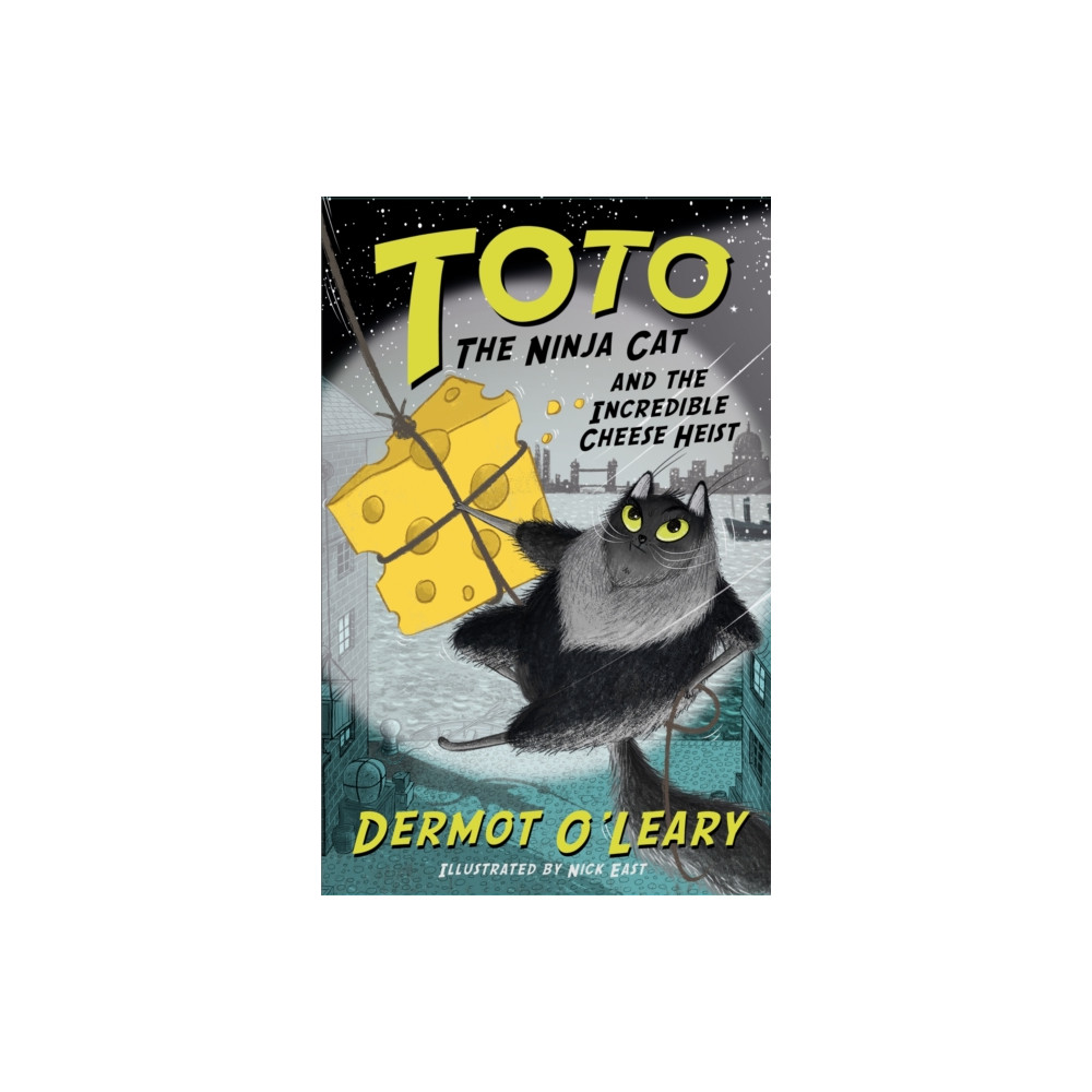 Produktbild för Toto the Ninja Cat and the Incredible Cheese Heist (häftad, eng)