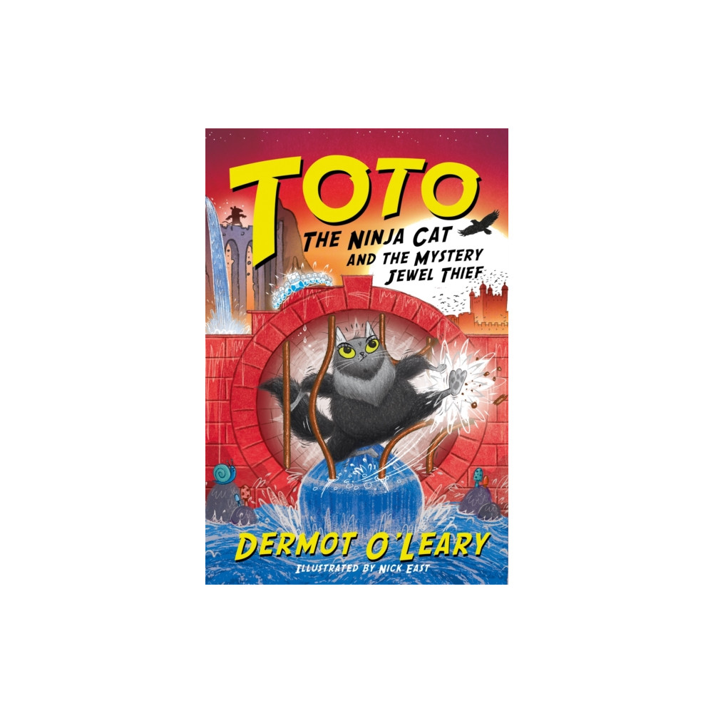 Produktbild för Toto the Ninja Cat and the Mystery Jewel Thief (häftad, eng)