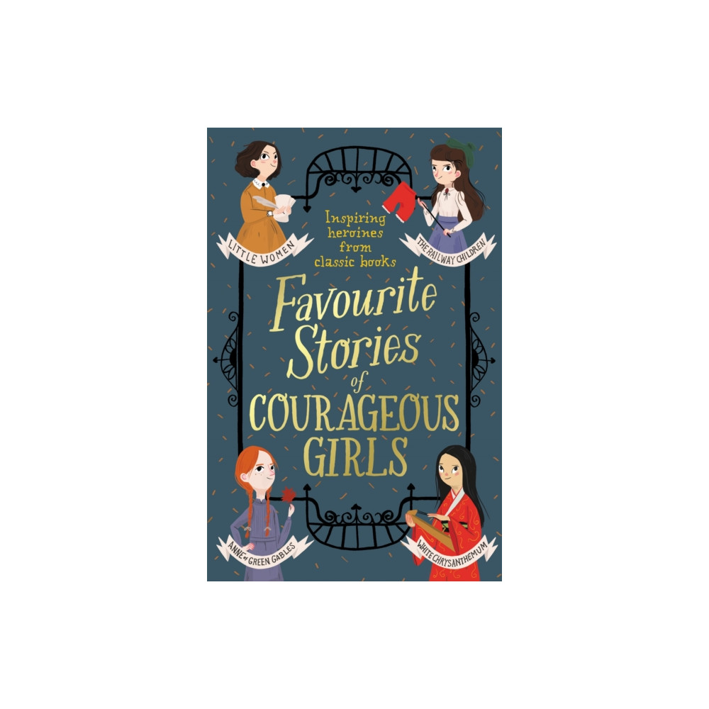 Produktbild för Favourite Stories of Courageous Girls (häftad, eng)