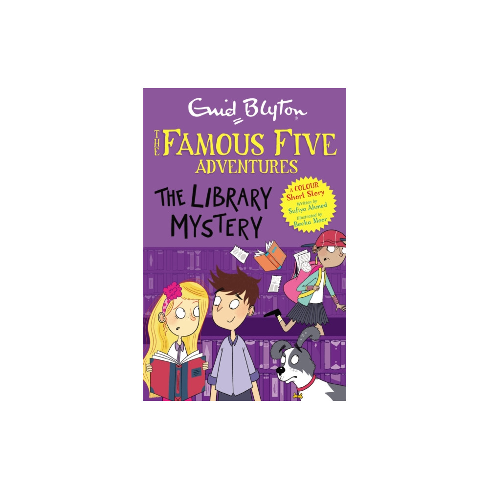 Produktbild för Famous Five Colour Short Stories: The Library Mystery (häftad, eng)