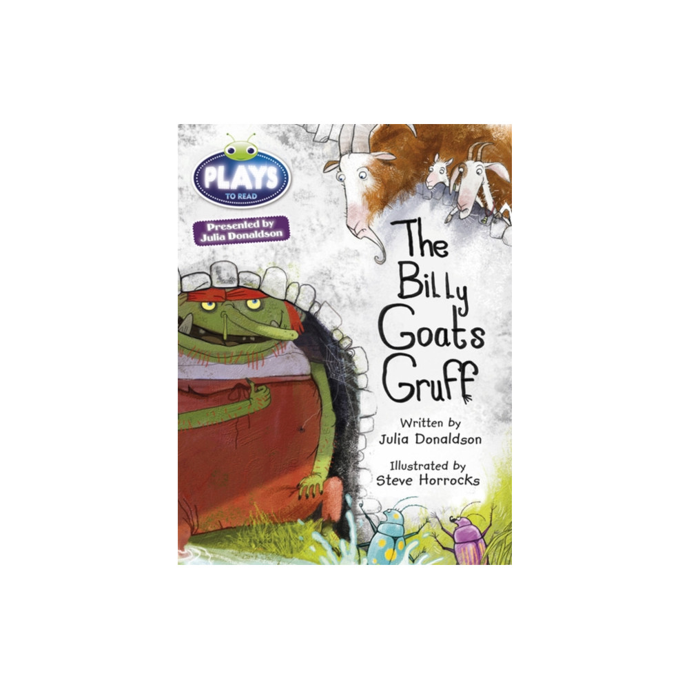 Produktbild för Bug Club Guided Julia Donaldson Plays Year Two Turquoise The Billy Goats Gruff (häftad, eng)