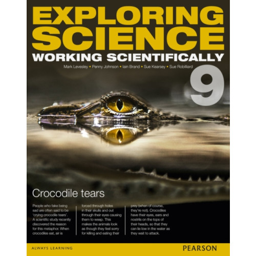 Pearson Education Limited Exploring Science: Working Scientifically Year 9 (Exploring Science 4) (häftad, eng)