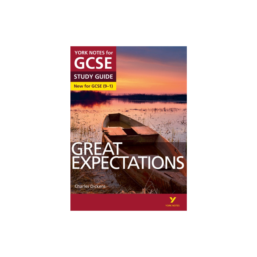Produktbild för Great Expectations York Notes GCSE English Literature Study Guide - for 2026, 2027 exams (häftad, eng)