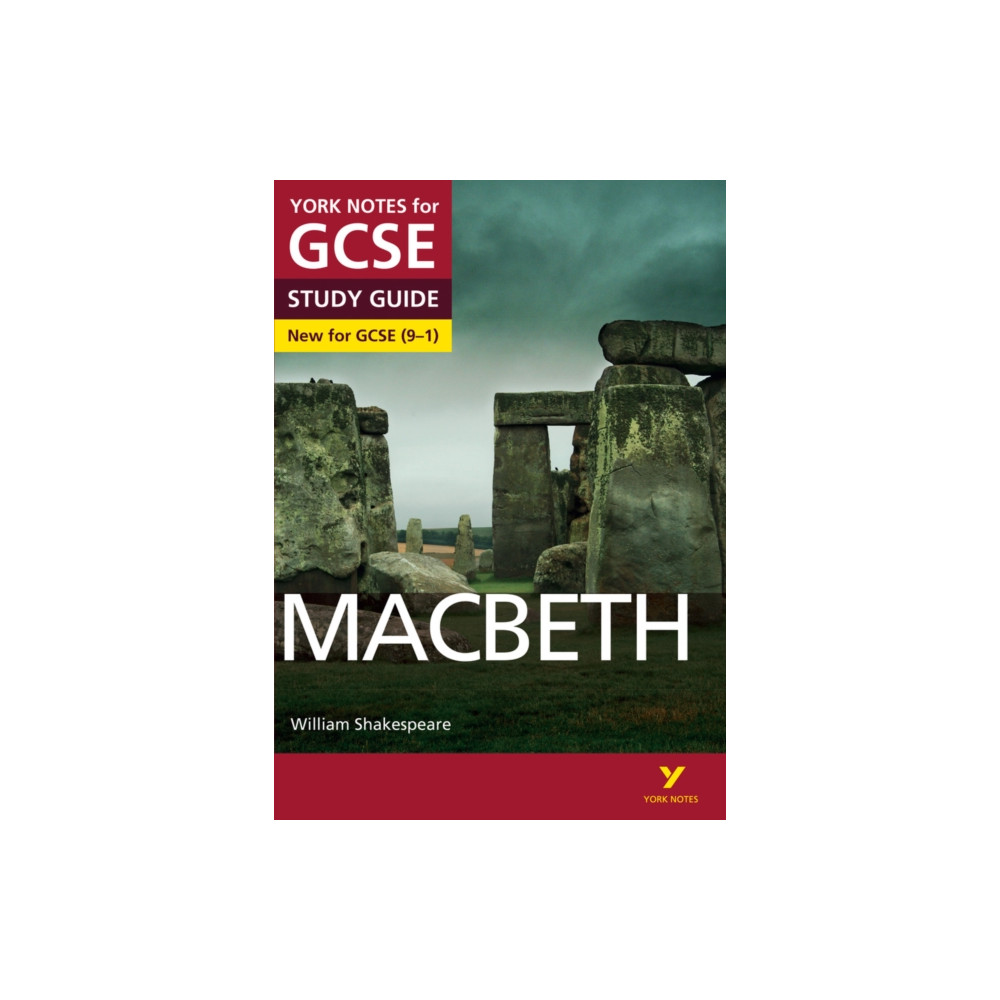 Produktbild för Macbeth York Notes GCSE English Literature Study Guide - for 2026, 2027 exams (häftad, eng)