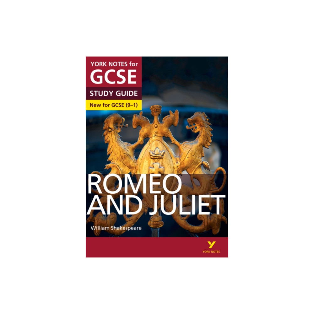 Produktbild för Romeo and Juliet York Notes GCSE English Literature Study Guide - for 2026, 2027 exams (häftad, eng)