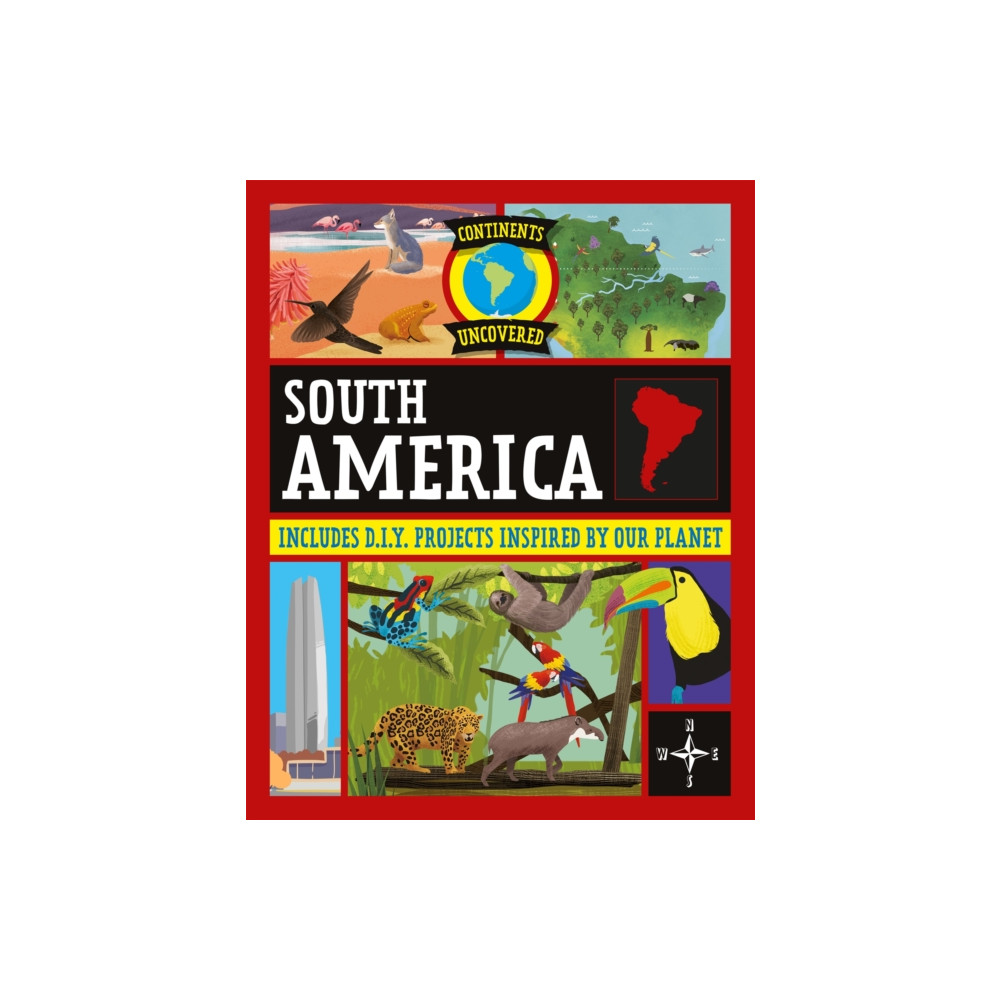 Produktbild för Continents Uncovered: South America (häftad, eng)