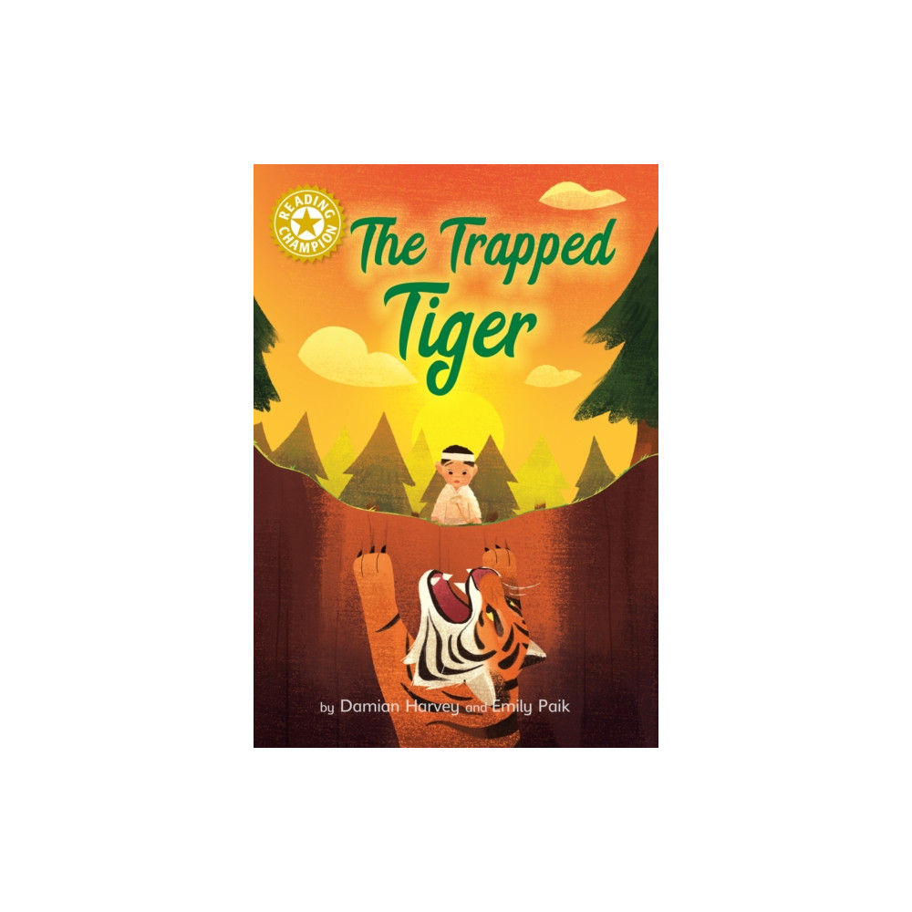 Produktbild för Reading Champion: The Trapped Tiger (inbunden, eng)