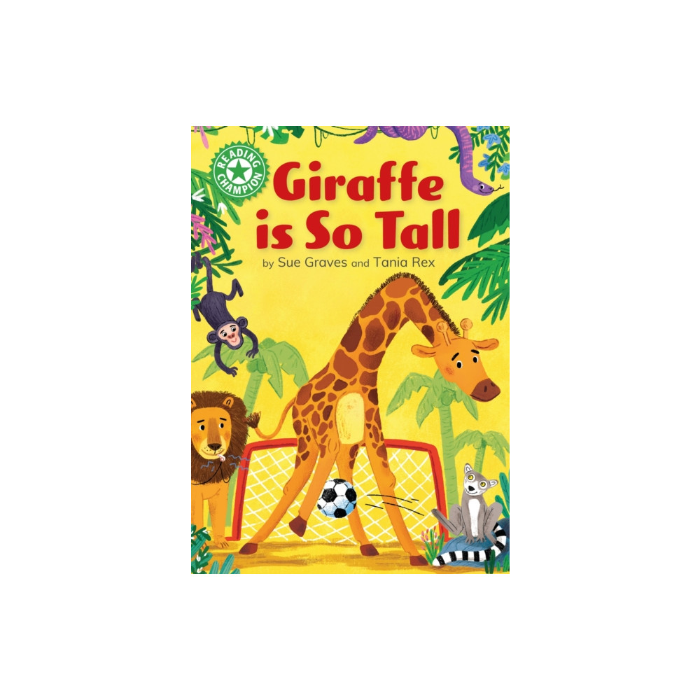 Produktbild för Reading Champion: Giraffe is Tall (häftad, eng)